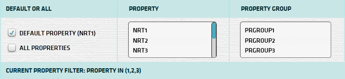 BO Group Filter Property