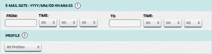 Email History Filter