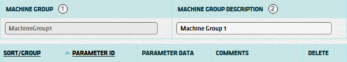 Machine Group Update