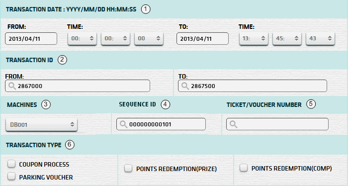 Other Transaction Filter