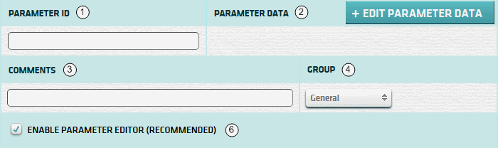 Add New Parameter