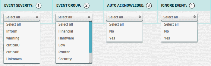 System Event Filter